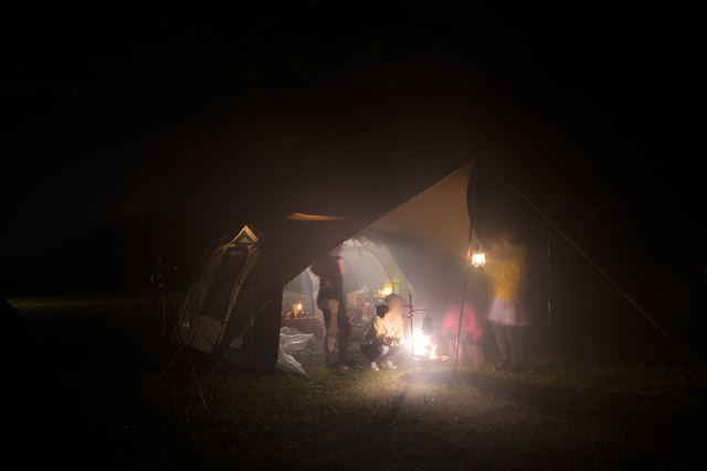 夜景を求めてグループキャンプ！豪雨のち写真練習。 創造の森キャンプ場 ①　〜合宿編〜
