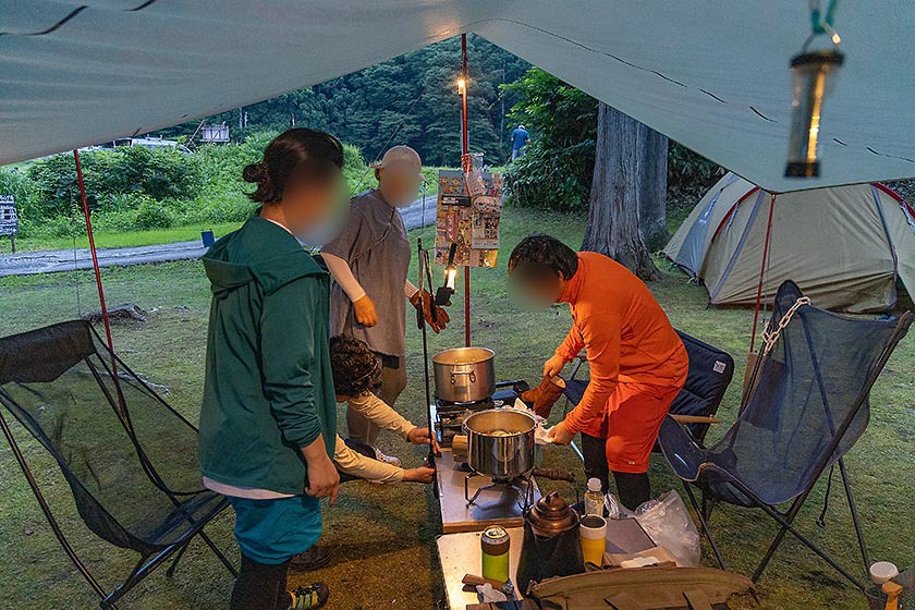 夏を告げる青木湖キャンプ。 桐野キャンプ場 ① 〜華麗編〜