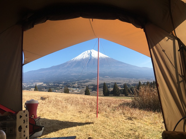 キャンプレポ、朝霧高原リターンズ。又しても貸切キャンプです。