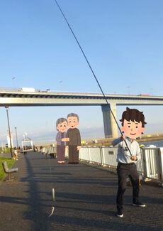 若洲海浜公園にサビキ釣りに出掛けてきました。