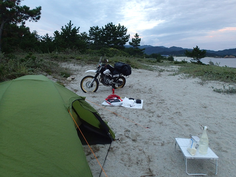 セローで行く、淡路島ソロキャンプツーリング