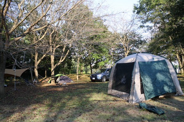 ソロキャンプ　「再会と発見と・・」